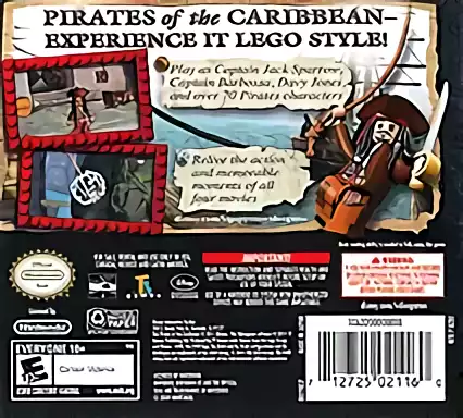Image n° 2 - boxback : LEGO Pirates of The Caribbean - The Video Game